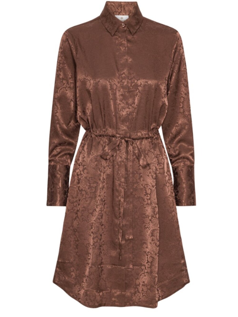 Karmamia Nakita Dress – Chocolate Jacquard Size Small NWT
